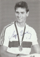 Orig. Autogrammkarte  Ansgar Wessling, Rudern Weltmeister Olympiasieger 1988 Achter - Olympische Spiele