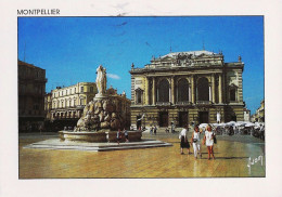 *CPM - 34 - MONTPELLIER - Place De La Comédie - Montpellier