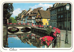 FRANCE - L'Alsace Pittoresque - Colmar - Quai De La Poissonnerie Bordée De Pittoresque Maisons - Animé - Carte Postale - Colmar