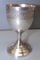 -COQUETIER XIXe ARGENT Poinçon MINERVE Art De La Table VITRINE SILVER EGG CUP    E - Silverware