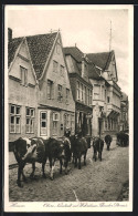 AK Husum / Nordsee, Obere Neustadt Mit Wohnhaus Theodor Storm's  - Neustadt (Holstein)