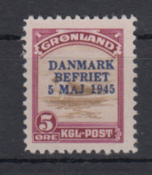 Greenland 1945 - Michel 18 MNH ** - Nuevos