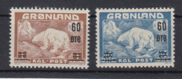 Greenland 1956 - Michel 37-38 MNH ** - Ungebraucht