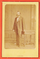 34406 / ⭐ LE CAIRE 1890s Photographie Grand Format  BECHARD Jardin ESBEKIEH Homme à Barbe Famille BONNET - Personnes Identifiées