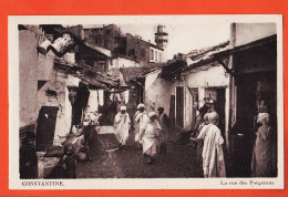 34156 /⭐ CONSTANTINE Algerie La Rue Des FORGERONS 1910s Edition CAP LL 33  ( Etat Parfait ) - Constantine