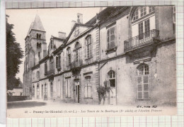 34271 /⭐ PARAY-Le-MONIAL 71-Saone Loire Tours De La Basilique XIe Siècle Ancien Prieuré 1910s Editions CATHALA B-F 48 - Paray Le Monial