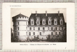 34266 /⭐ CHAUMONT-La-GUICHE 71-Saone Loire Chateau XVIe Siècle Série LE BOURBONNAIS 1910s Parcheminée Editions SUPRA - Cluny