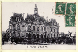 34032 /⭐ VANNES 56-Morbihan Hotel De Ville Façade 1919 à DUCHESNE Nantes Editions ARTAUD NOZAIS 80 - Vannes