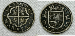 3578 ESPAÑA 1621 FELIPE III 2 REALES 1621 SEGOVIA - Collections