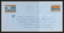 1745/ Afrique Du Sud (RSA) Entier Stationery Aérogramme Air Letter Pou Canada 1973 - Cartas & Documentos
