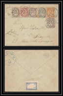 0933 France Entier Stationery Enveloppe B6 Mouchon 15c Praha Affranchissement Composé Mixte Complément 35c 1902 - Standard- Und TSC-Briefe (vor 1995)