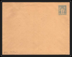 0797 France Entier Postal Stationery Type Sage N°5C Vert D4 Neuf Enveloppe - Standard Covers & Stamped On Demand (before 1995)