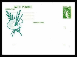 0345 France Entier Postal Stationery 1970 Type Sabine TTB Sochaux CULTURE ET LOISIR PEINTURE Neuf - AK Mit Aufdruck (vor 1995)