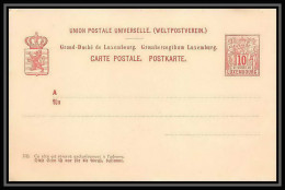 2989/ Luxembourg (luxemburg) Entier Stationery Carte Postale (postcard) N°44 Neuf Tb - Postwaardestukken