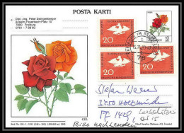 2593/ Turquie (Turkey) Entier Stationery Carte Postale (postcard) Fleurs (plants - Flowers) 1983 - Entiers Postaux