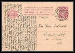 2500/ Lettonie (Latvia) Entier Stationery Carte Postale (postcard) N°10 JELGAVA 1937 - Latvia