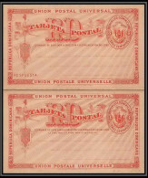 3819/ Dominicana (République Dominicaine) Entier Stationery Carte Postale (postcard) N°8 + Réponse Neuf (mint) Tb 1881 - Dominicaine (République)