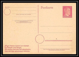 4596 Deutsche Reich Hitler 6p Neuf Tb Carte Postale Allemagne (germany) Entier Postal Stationery - Autres & Non Classés