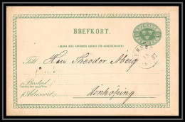 4541 Bersbo 1897 Carte Postale Suède (Sweden) Entier Postal Stationery - Entiers Postaux