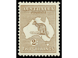 * AUSTRALIA. 1915. 2 P., 2 1/2 P., 6 P., 1 S. Y 2 S. SG. 24/6, 28/9. Yv.3aB, 4aB, 8aB, 10aB, 11aB. Yvert.1.220€. - Other & Unclassified