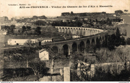 NÂ°35780 Z -cpa Aix En Provence -viaduc Du Chemin De Fer D'Aix Ã  Marseille- - Ouvrages D'Art