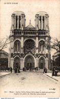 NÂ°35469 Z -cpa Nice -Ã©glise Notre Dame- - Monuments