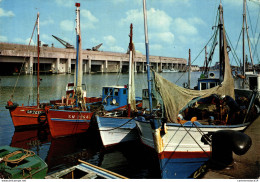 NÂ°36071  Z -cpsm Saint Nazaire -bateaux Ã  Quai- - Fishing Boats
