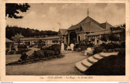 NÂ°36012 Z -cpa L'Isle Adam -la Plage -le Grand Hall- - L'Isle Adam