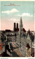 NÂ°38547 Z -cpa MÃ¼nchen -Blick Auf Marienplatz- - Muenchen