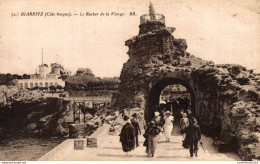 NÂ°39264 Z -cpa Biarritz -le Rocher De La Vierge- - Biarritz