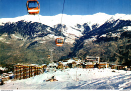 NÂ°39079 Z -cpsm Courchevel -tÃ©lÃ©cabine Du Mont Bel Air- - Courchevel