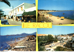 NÂ°39010 Z -cpsm Le Racou -la Plage, Les HÃ'tels , L'avenue- - Autres & Non Classés