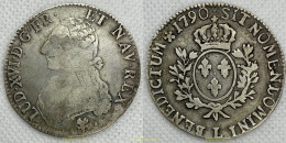 2693 FRANCIA 1790 LOUIS XVI 1790 L BAYONNE - Autres & Non Classés