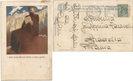 Società Nazionale Dante Alighieri - XXII Congresso Roma Settembre 1911 - Cartolina Dall'evento 23set1911  X Stradella - Ecrivains