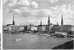 AJYP5-0479-ALLEMAGNE - HAMBURG - Jungfernstieg Und Binnenalster - Harburg