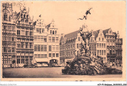 AJYP1-0014-BELGIQUE - ANTWERPEN - ANVERS - Grote Markt - Fontein Brabo En Gildehulzen - Antwerpen