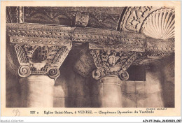 AJYP7-0625-ITALIE - Eglise Saint-Marc - A VENISE - Chapiteaux Bysantins Du Vestibule - Andere & Zonder Classificatie