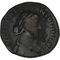 Lucille, Sesterce, 164-169, Rome, Bronze, TB, RIC:1779 - The Anthonines (96 AD To 192 AD)
