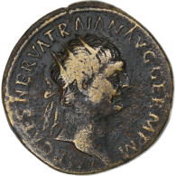 Trajan, Dupondius, 98-99, Rome, Bronze, TB+, RIC:385 - La Dinastía Antonina (96 / 192)