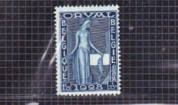 1928 Nr 262* Met Scharnier.Zegel Uit Reeks Eerste Orval.OBP 3 Euro. - Unused Stamps