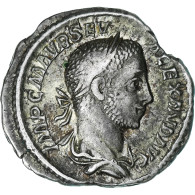 Alexandre Sévère, Denier, 222-228, Rome, Argent, TTB+, RIC:133 - Les Sévères (193 à 235)