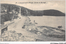 AJZP3-0259-BELGIQUE - Souvenir De La Gileppe - Entrée Du Barrage  - Autres & Non Classés