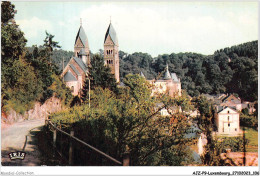 AJZP9-0880-LUXEMBOURG - CLERVAUX - L'église Et Le Chateau  - Clervaux