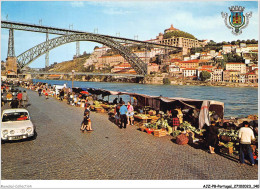 AJZP8-0825-PORTUGAL - PORTO - Ponte D Luis E Mercado Da Ribeira  - Porto