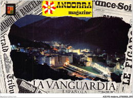 AJZP11-1004-ANDORRE - VALLS D'ANDORRA - Andorra La Vella - Vista De Nit  - Andorre