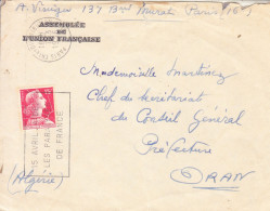 Flamme-15 Avril -Aidez Les Paralysés De FranceParis-07/03/1966- - Mechanical Postmarks (Advertisement)