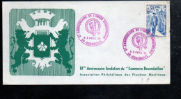 10 ANS UNION COMMERCIALE DE ROSENDAEL NORD - Commemorative Postmarks