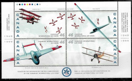 Canada - Miniature Sheet - 1999 The 50th Anniversary Of Canadian International Air Show (mint) - Hojas Bloque