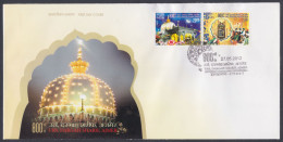 Inde India 2012 FDC Urs Dargah Sharif, Ajmer, Muslim, Islam, Religion, First Day Cover - Storia Postale