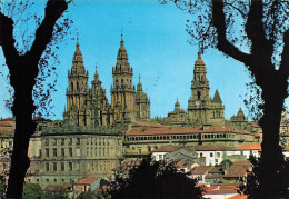 ESPAGNE - Santiago De Compestela - Vista General Desde La Alameda - Cathedral  - Carte Postale Ancienne - Santiago De Compostela